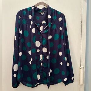 Ro & De Polka Dot Blouse